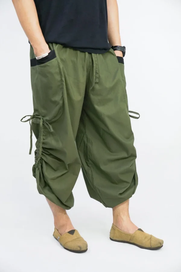 Goa Hose Schwarz oder Grün (mit Taschen) – Bild 7