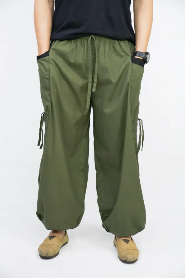 Goa Hose Schwarz oder Grün (mit Taschen) – Bild 4